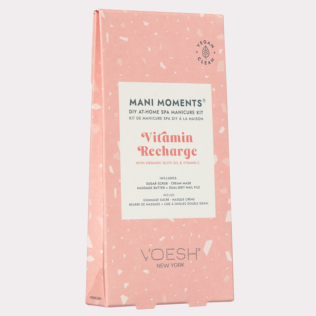 Mani Moments Vitamin Recharge packaging.