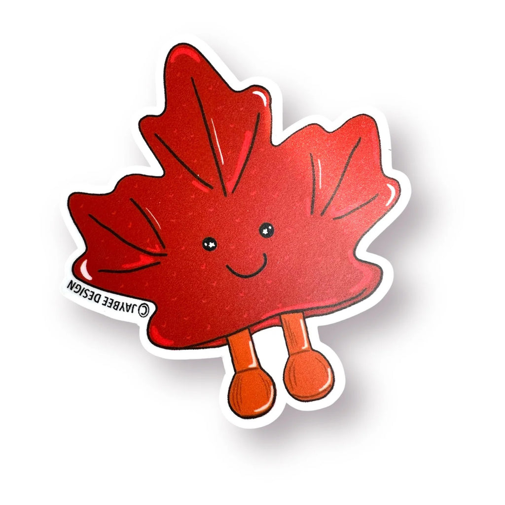 Maple Leaf Sticker.