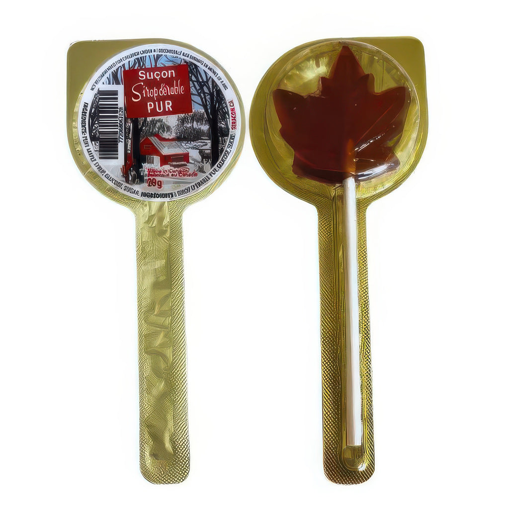 Maple Syrup Lollipop.