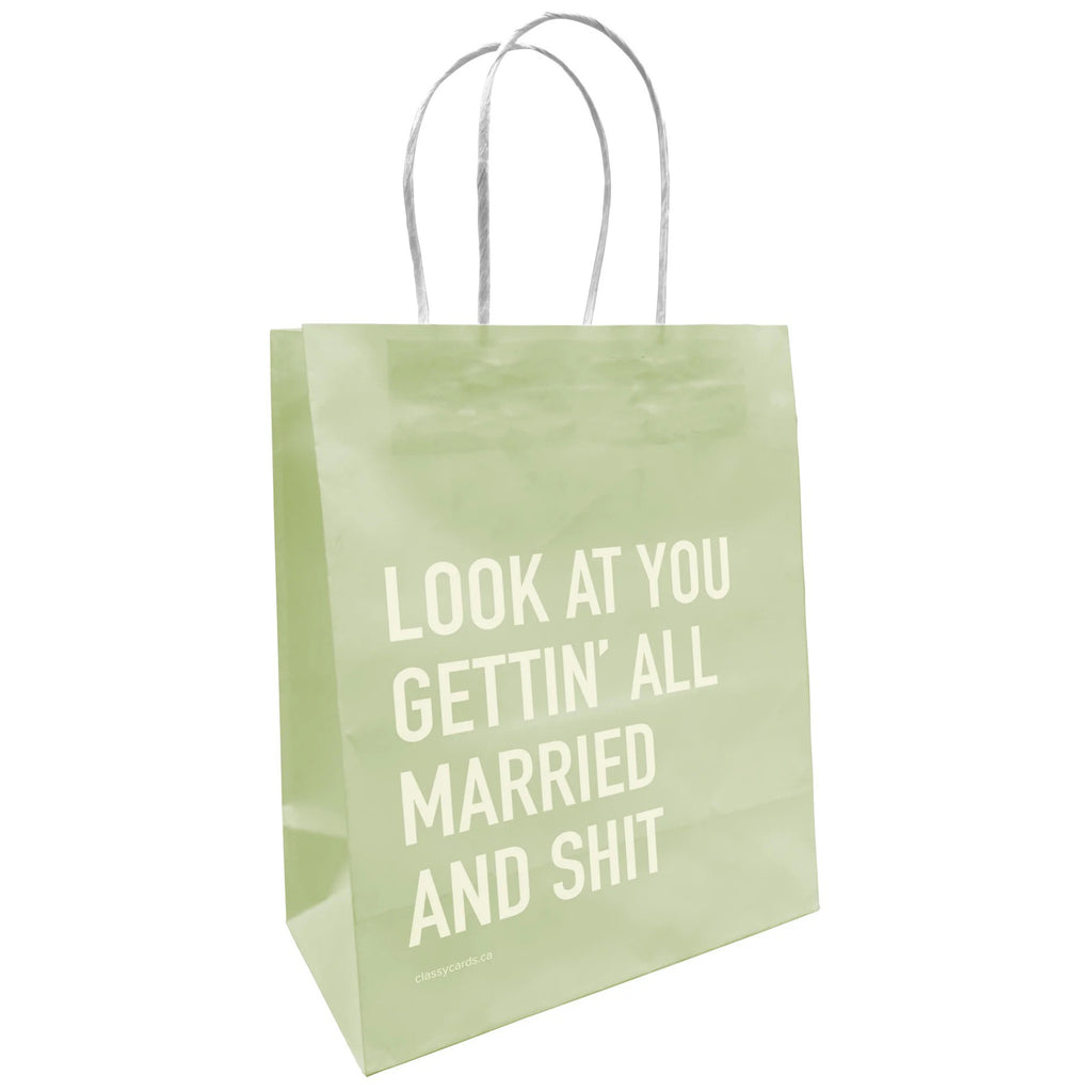 Married And Shit Gift Bag.