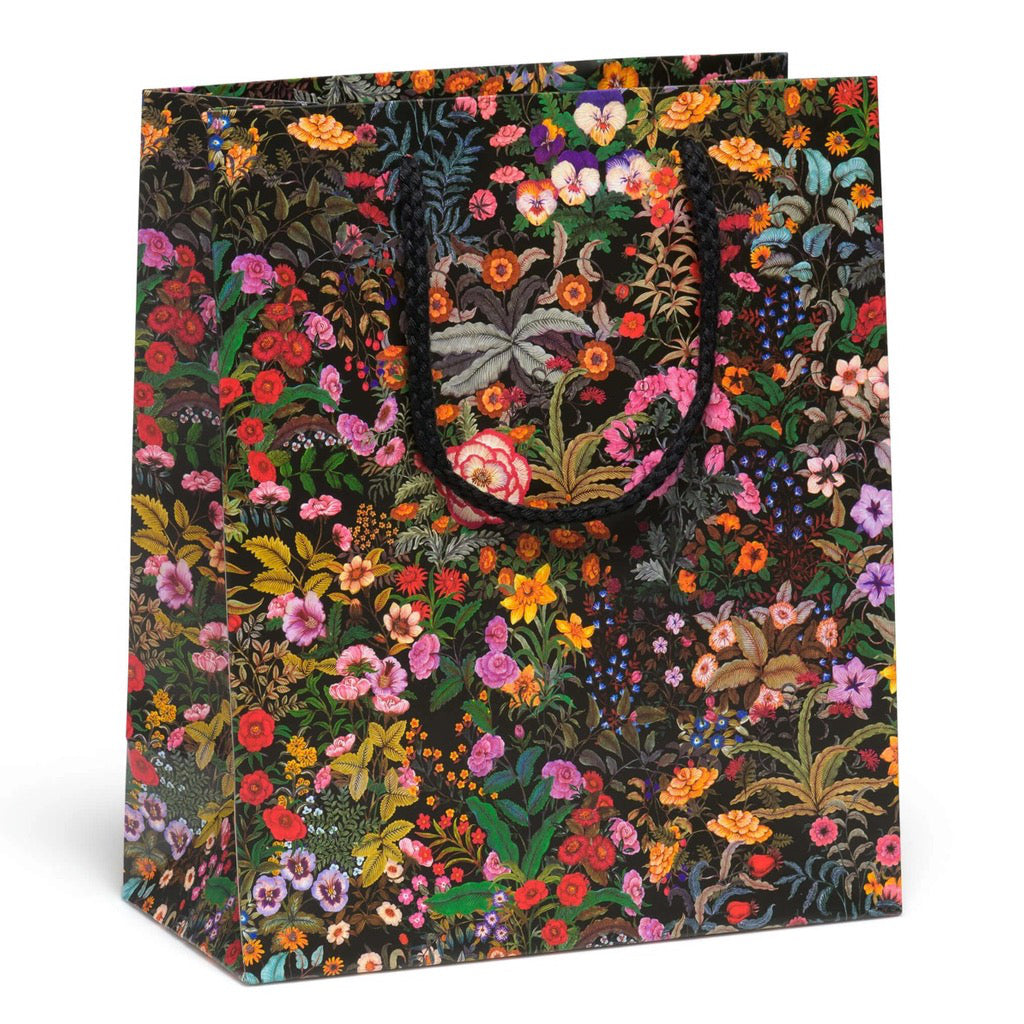 Meadow Black Gift Bag Medium.