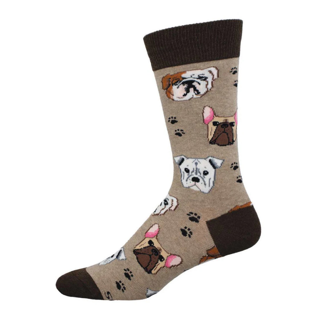 Men's Bully Mugs Socks Hemp Heather.