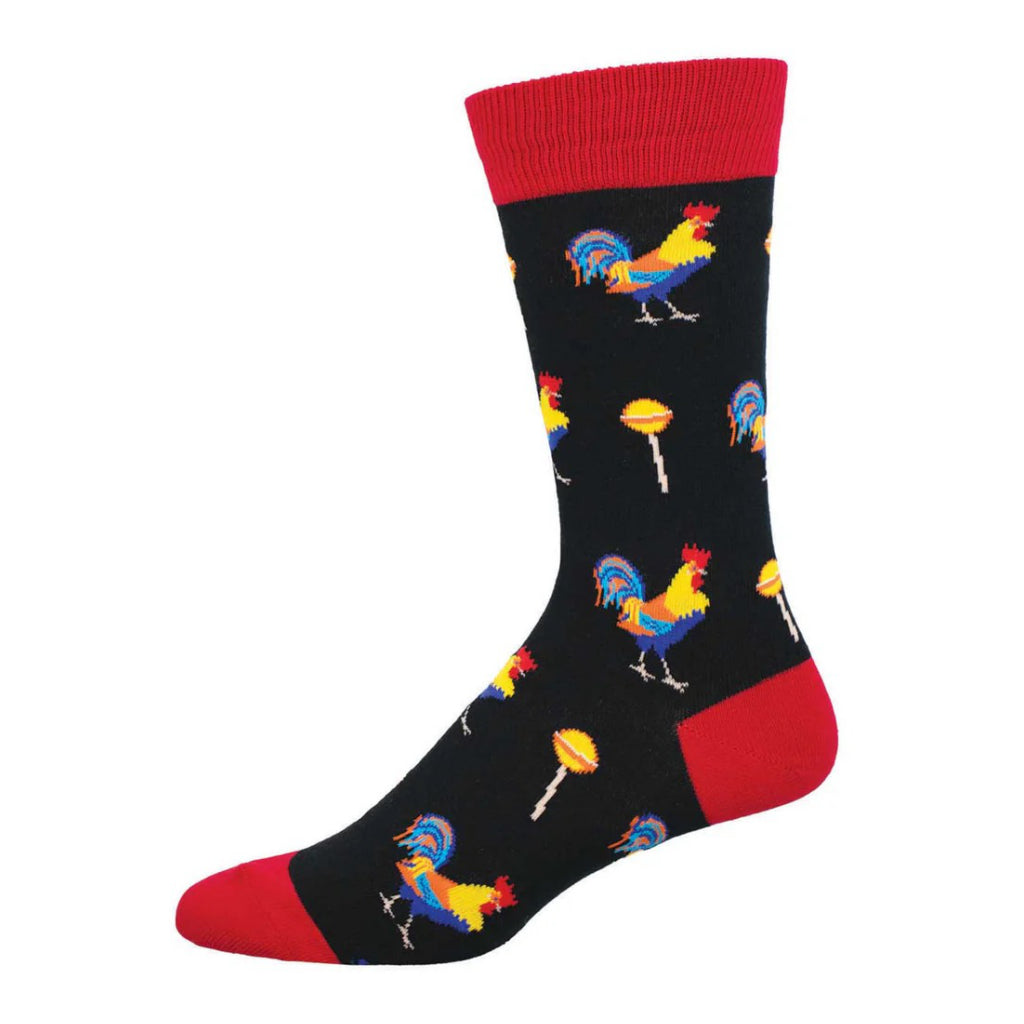 Men's Cock Sucker Socks Black.