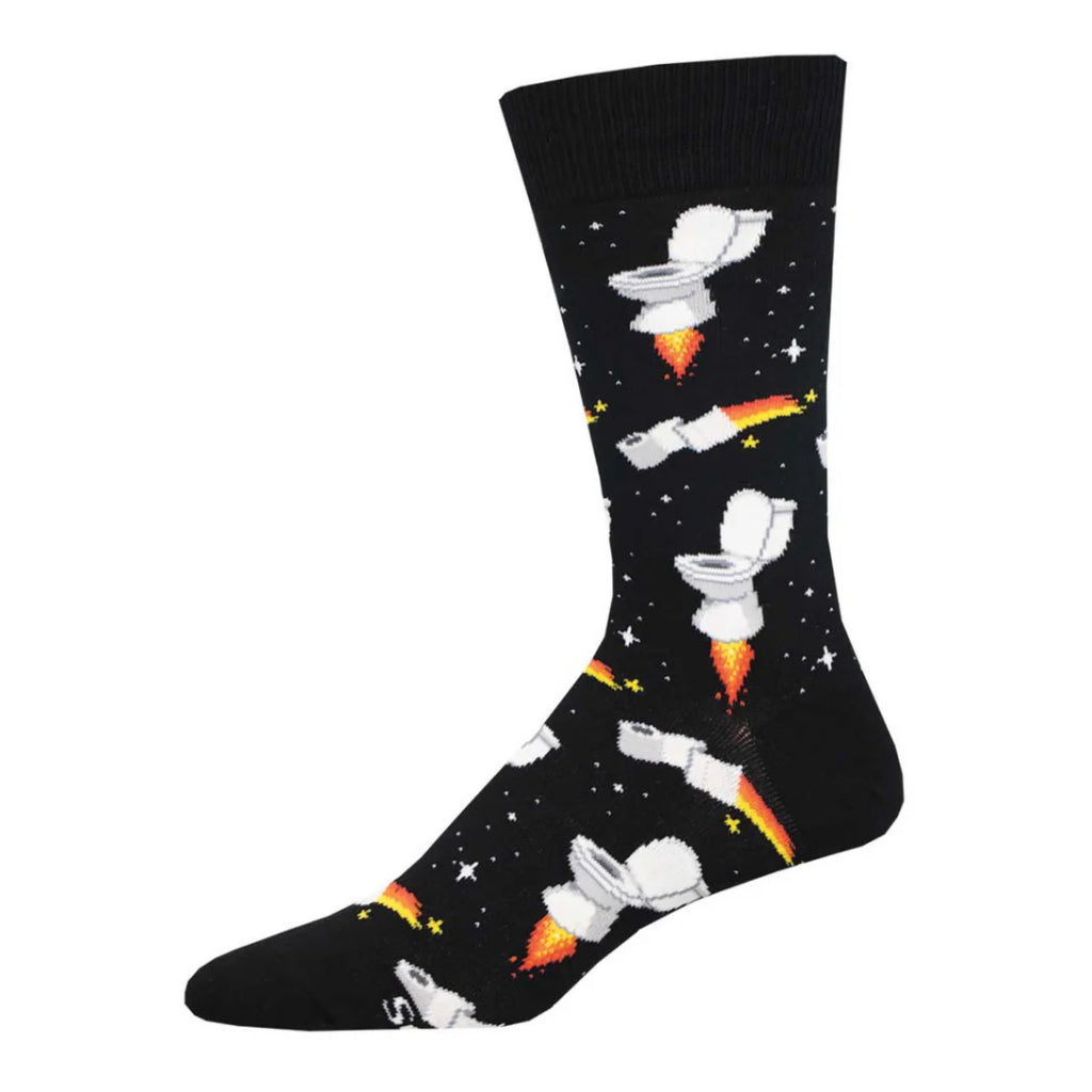 Men's Having A Blast Socks Black.