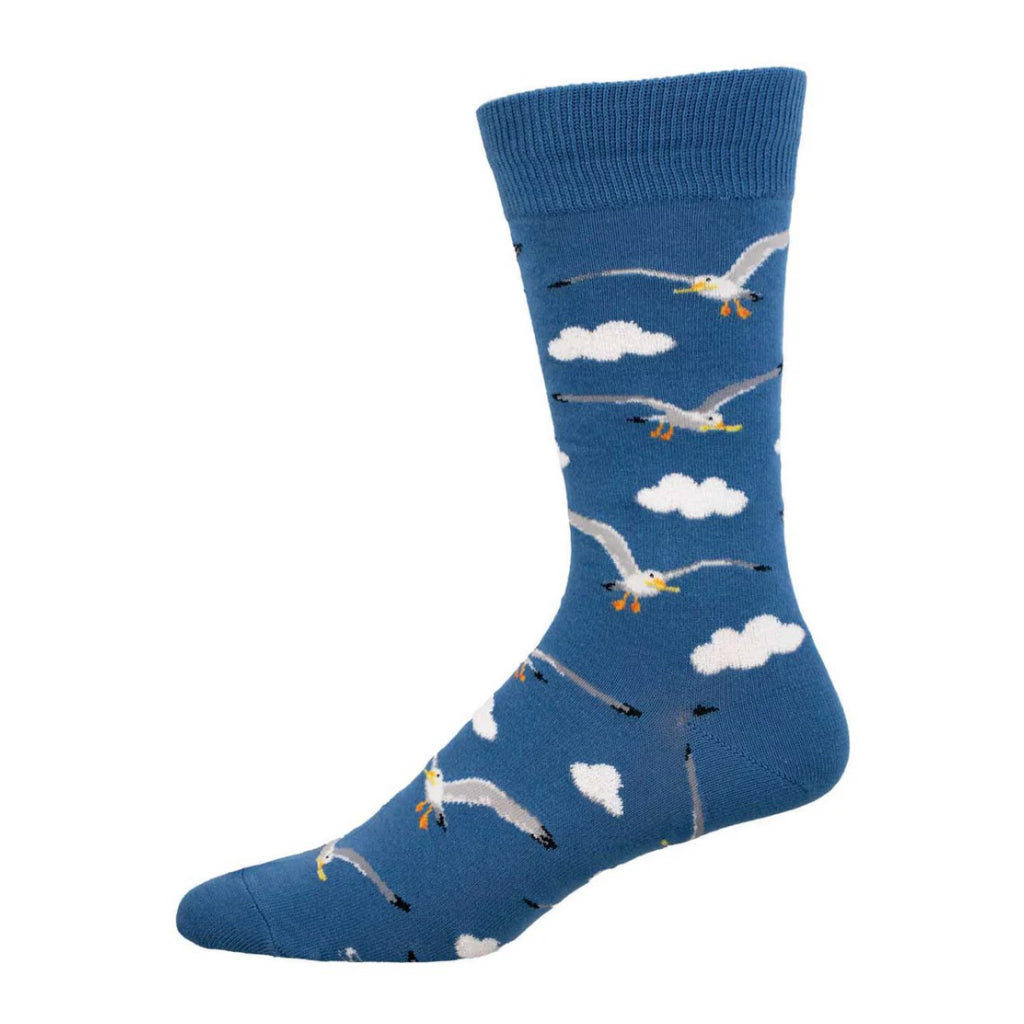 Men's Mine Now Socks Blue.