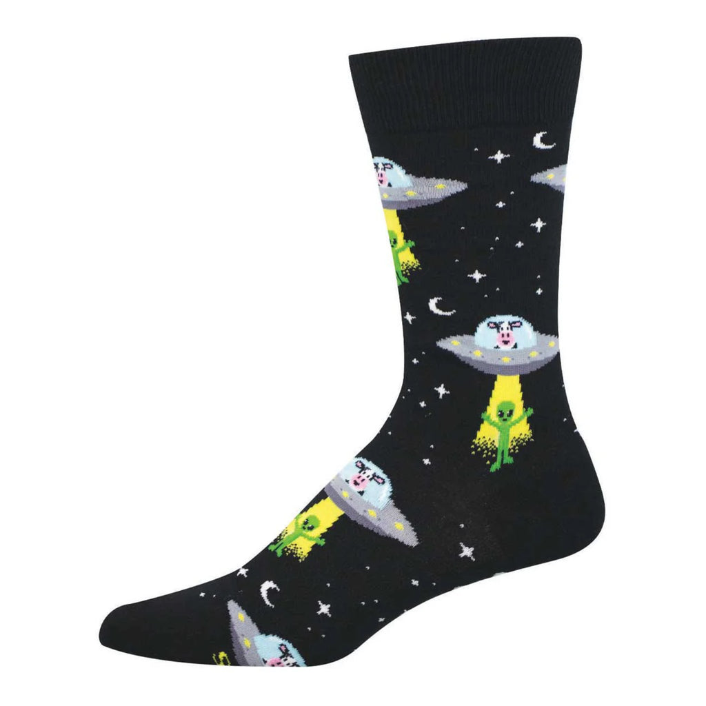 Men's Moove It On Up Socks Black.