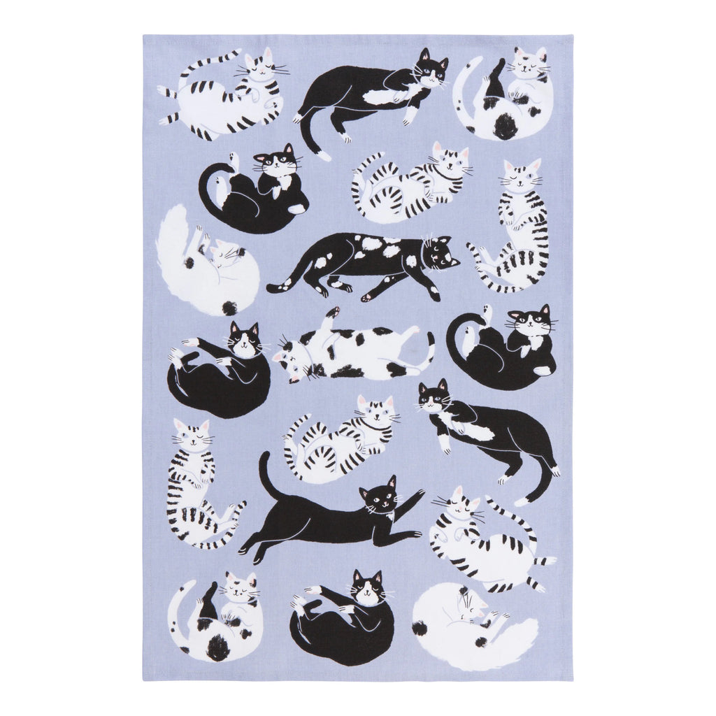 Meow & Furever Cat Printed Dishtowel.