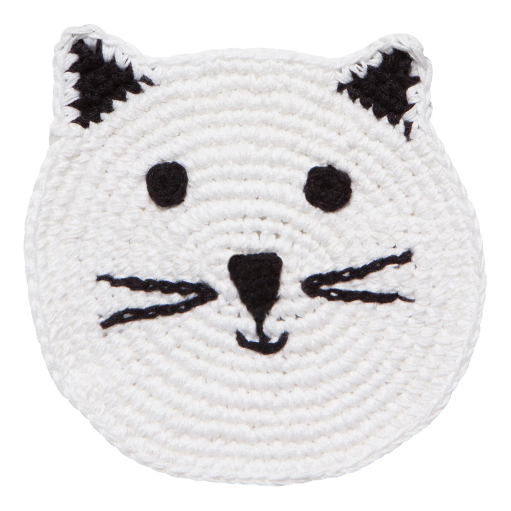 Meow & Furever Crochet Coasters = wjote.