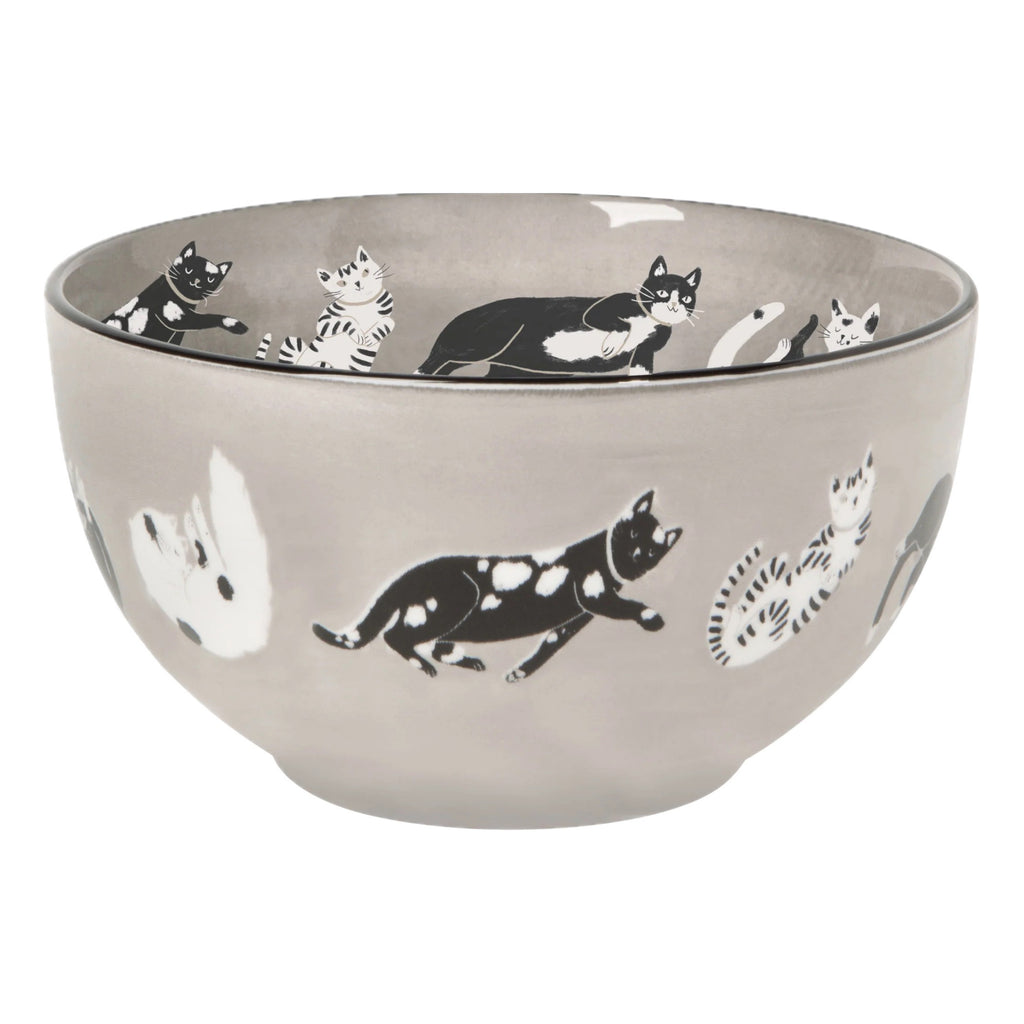 Meow & Furever Everyday Grey Bowl.