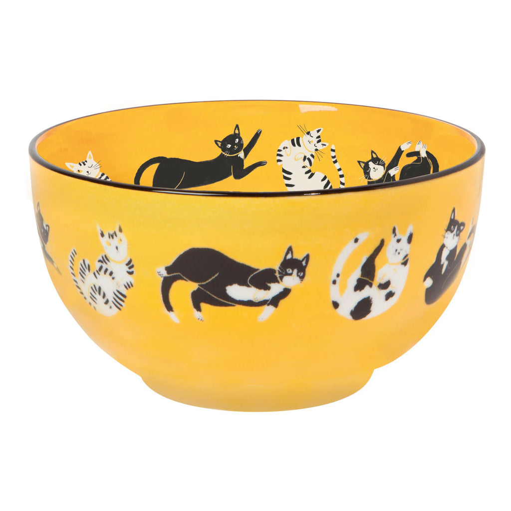 Meow & Furever Everyday Yellow Bowl.