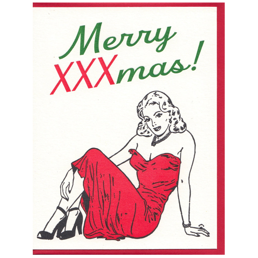 Merry XXXmas Greeting Card.