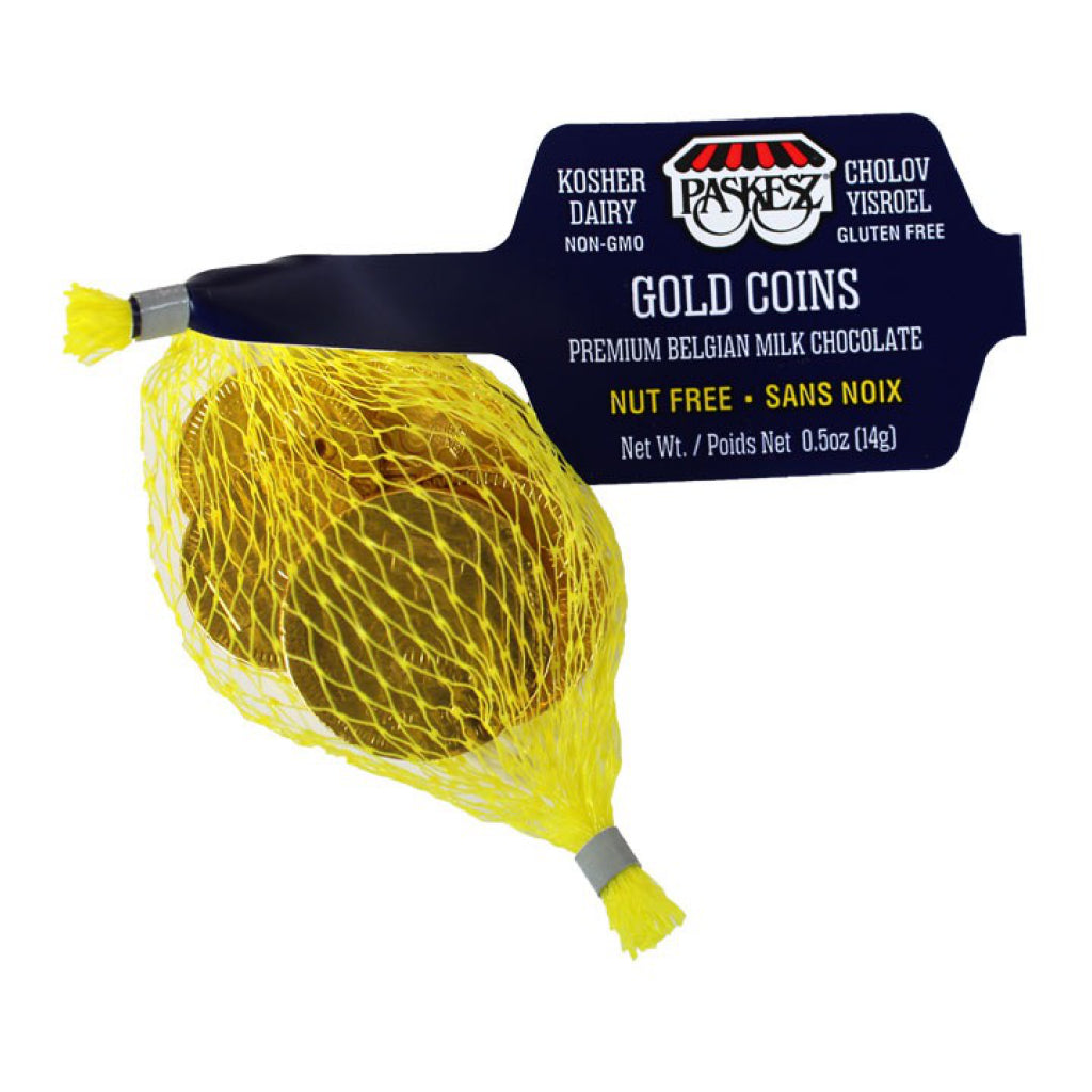 Milk Chocolate Hannukah Gelt Small.