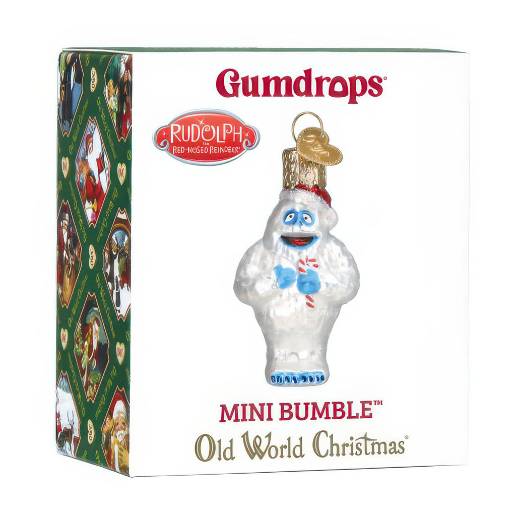 Mini Bumble Ornament packaging.