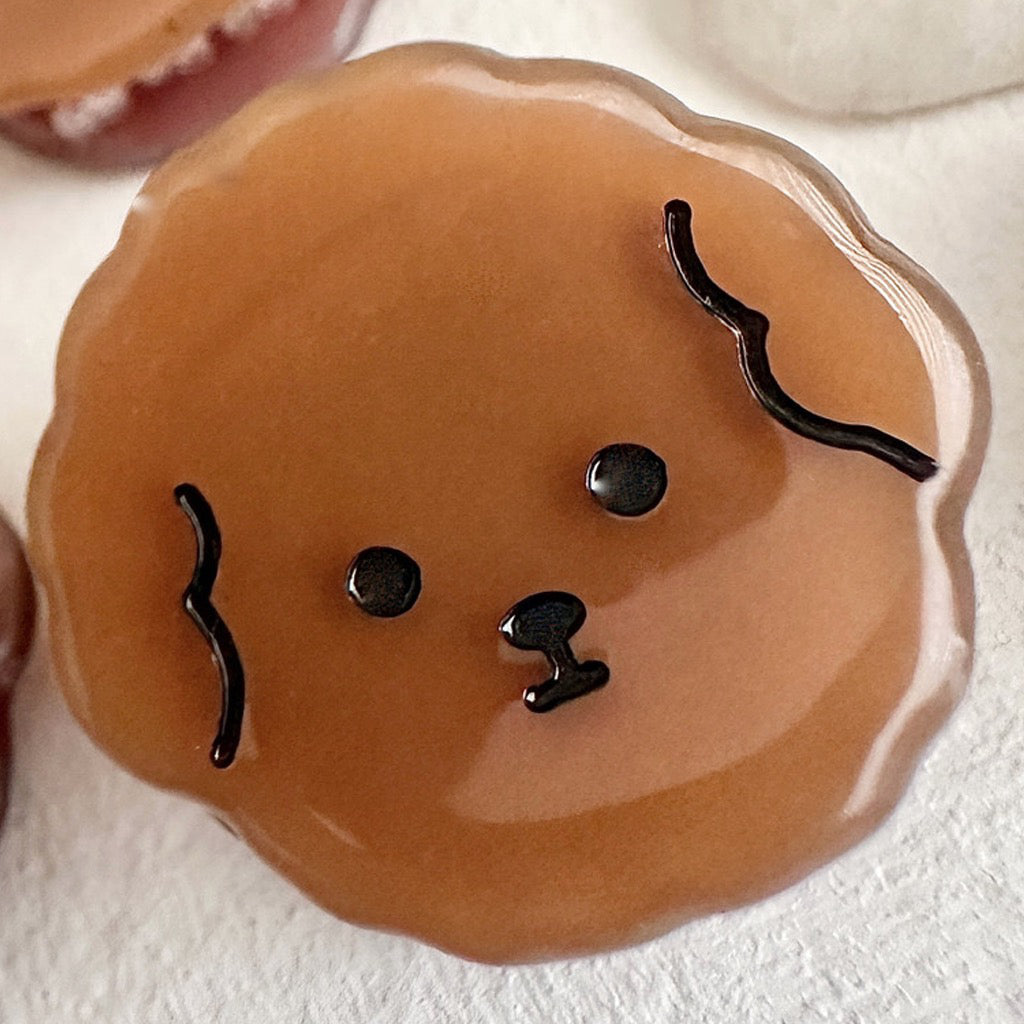 Mini Dog Hair Claw Brown.