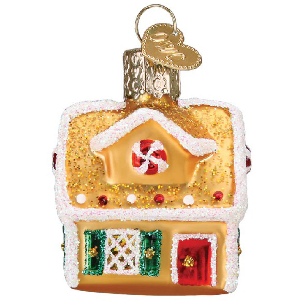 Mini Gingerbread House Ornament.