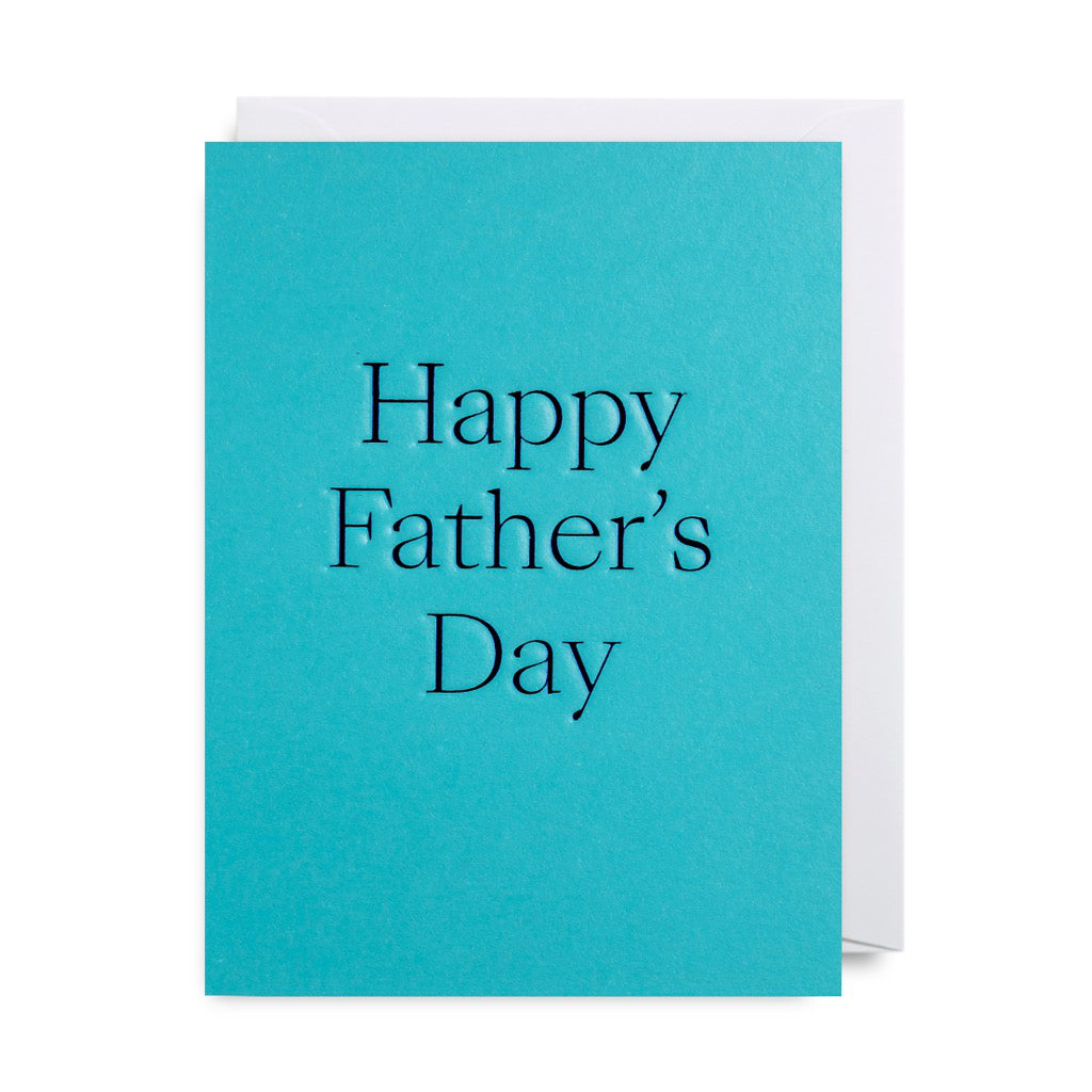 Mini Happy Fathers Day Card.