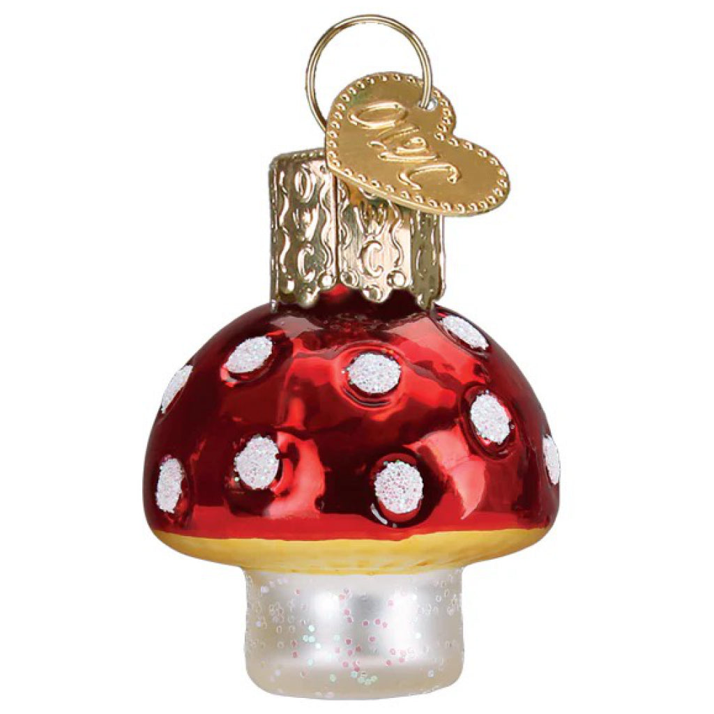 Mini Lucky Mushroom Ornament.