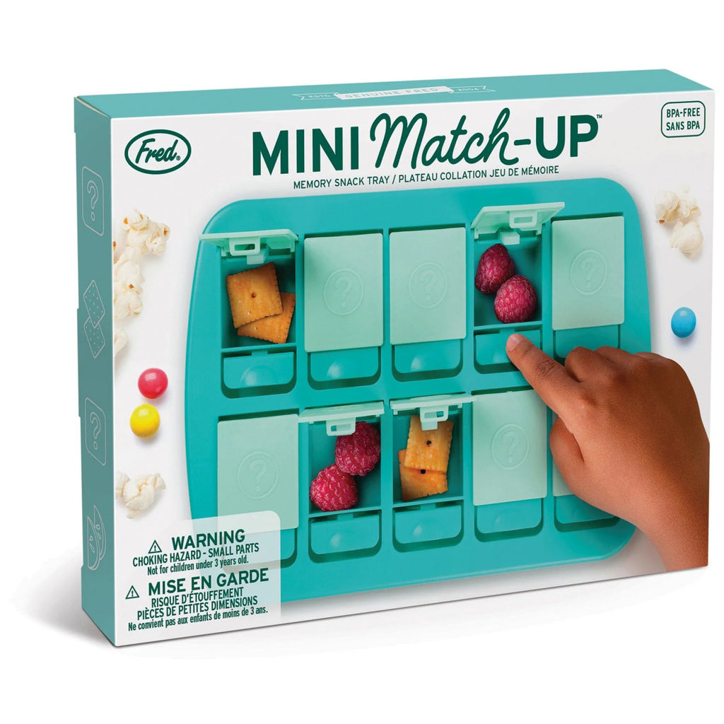 Mini Match Up Memory Snack Tray packaging.