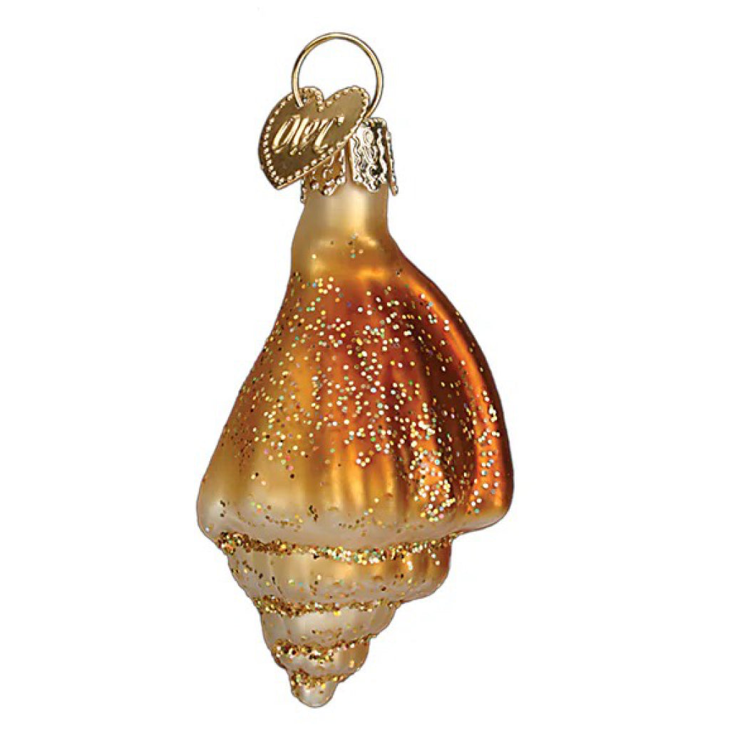 Mini Sea Shell Ornament Golden Seashell.