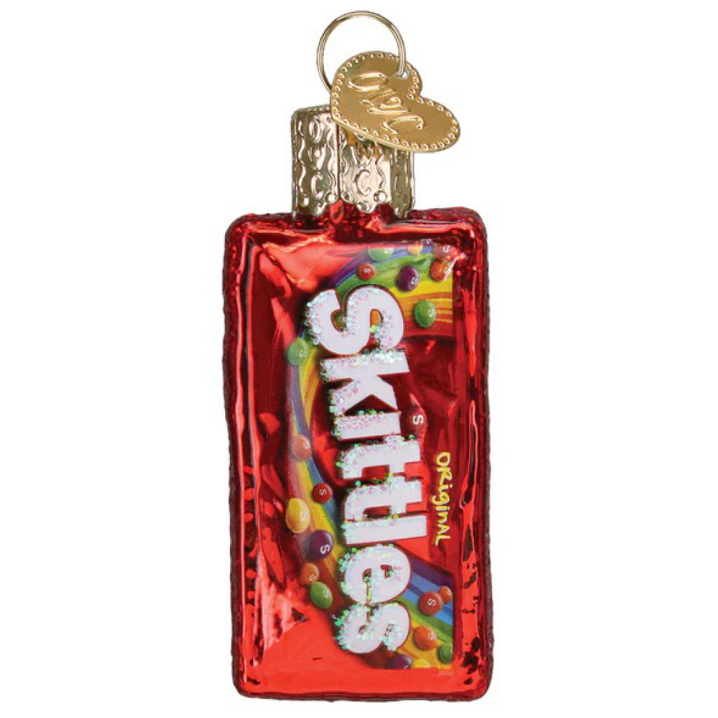Mini Skittles Bag Ornament.