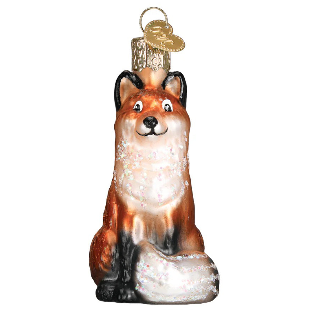 Mini Woodland Animal Ornament fox.