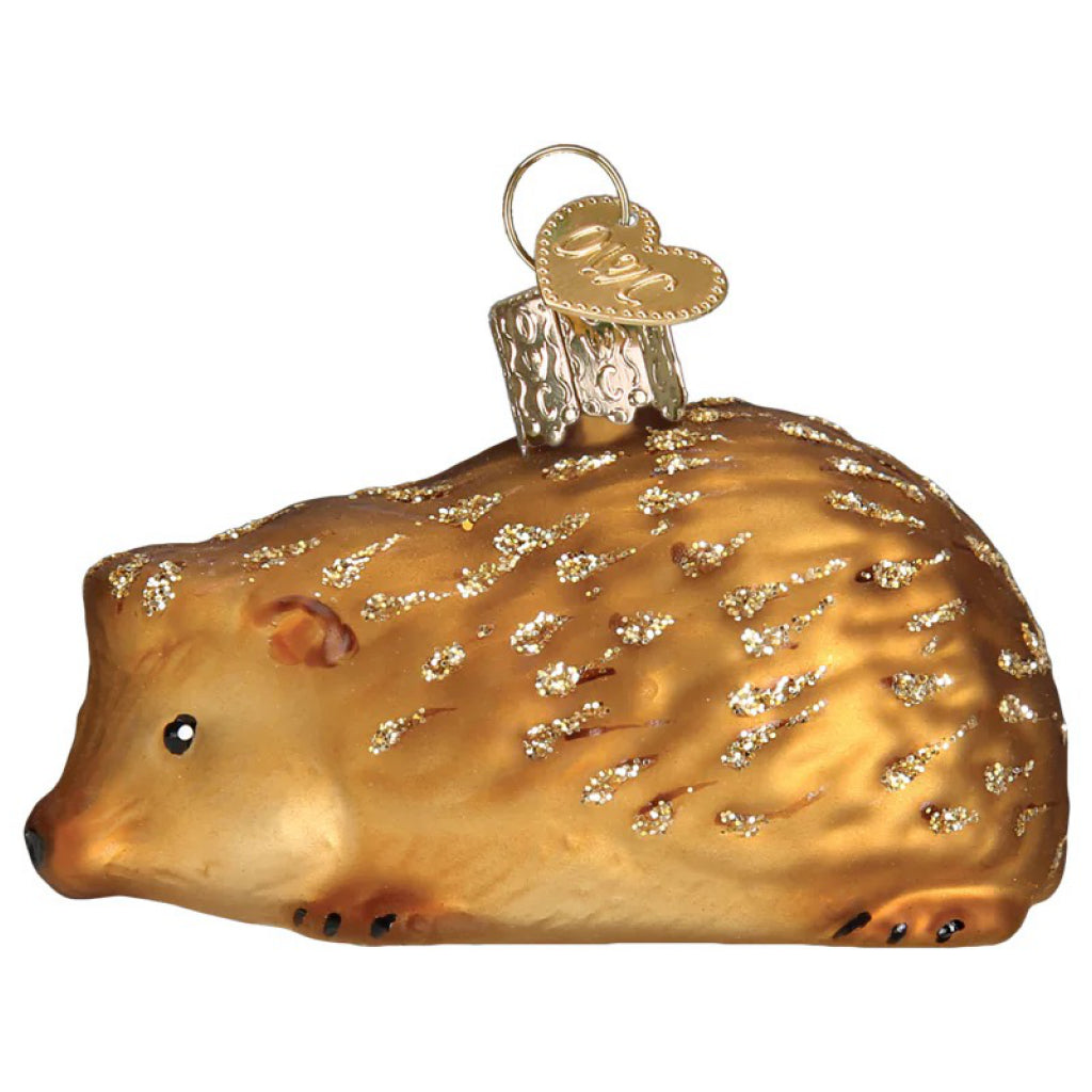 Mini Woodland Animal Ornament hedgehog.