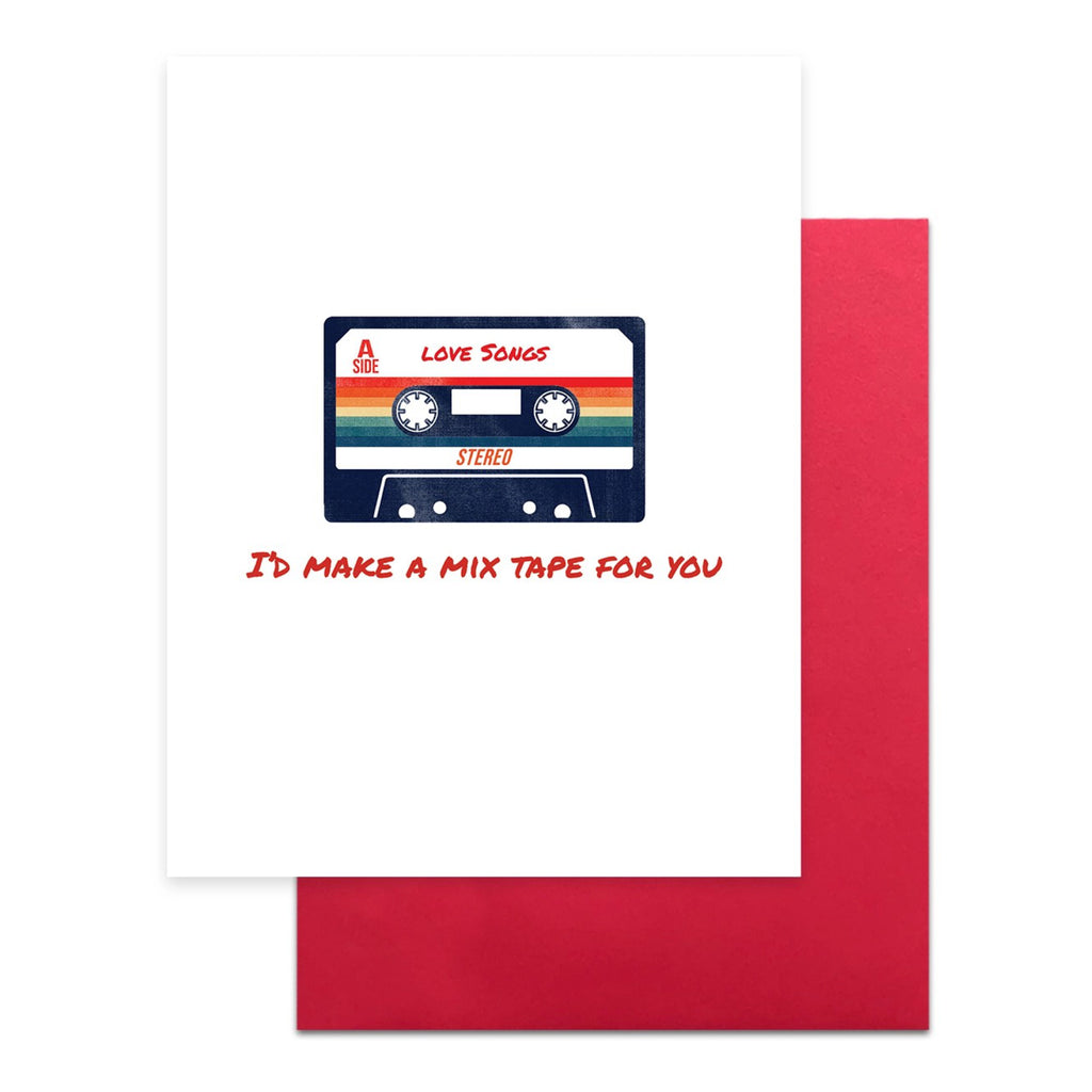 Mix Tape For You Card.