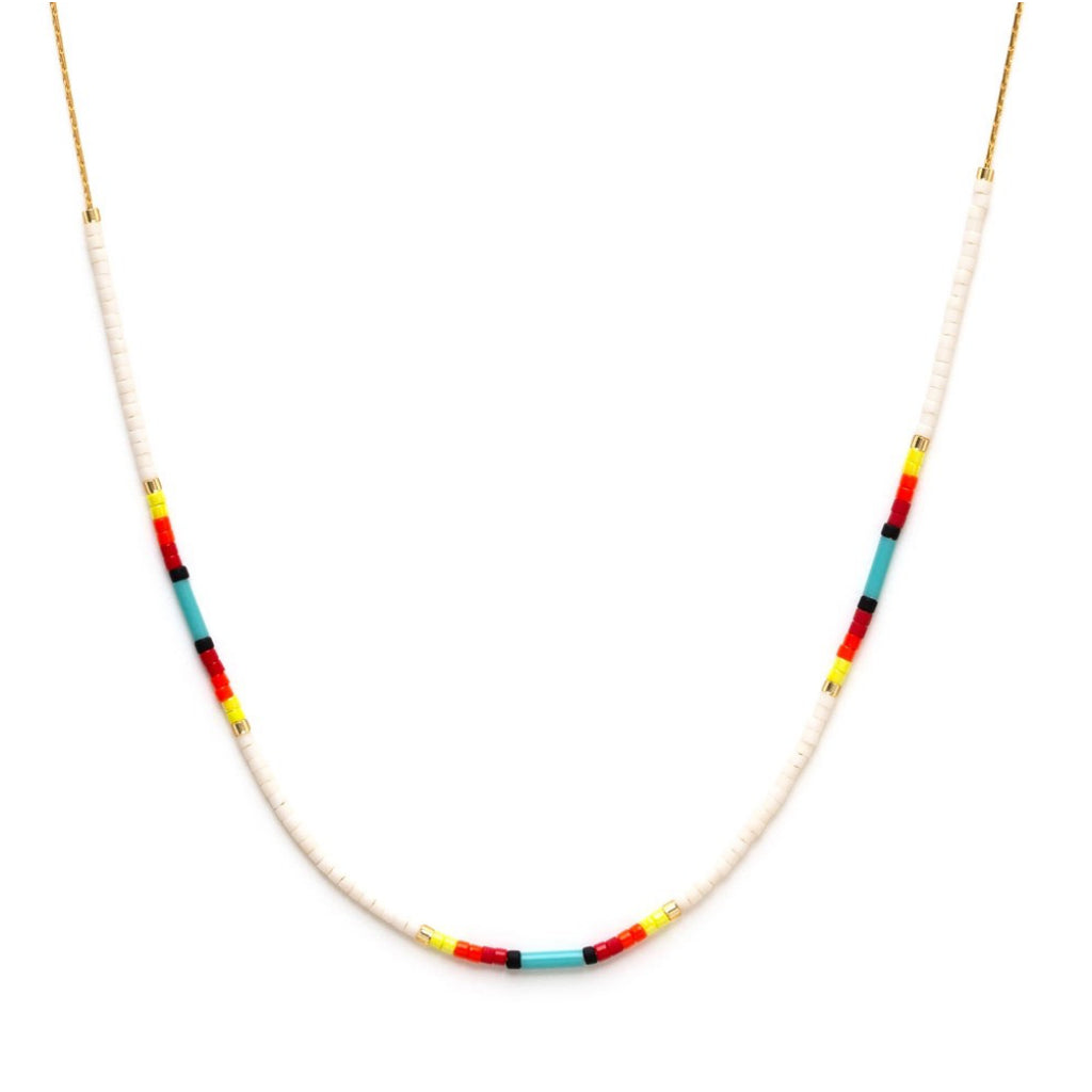 Miyuki Japanese Seed Bead Necklace New Mexico.