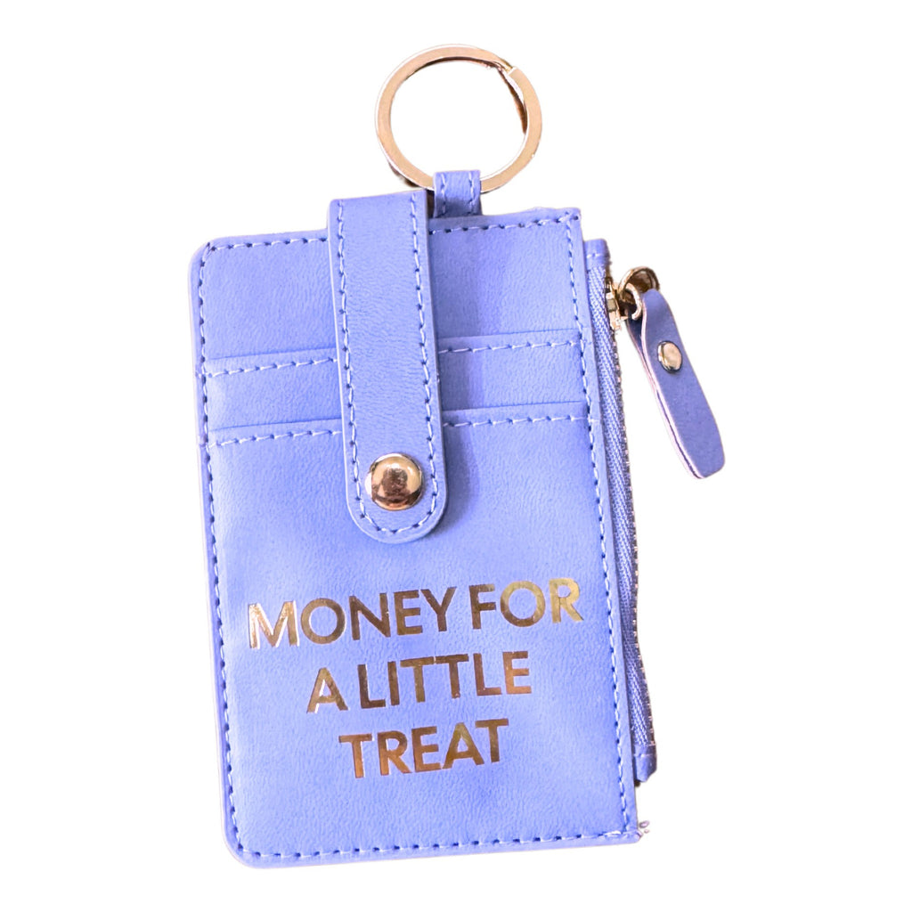 Money For A Little Treat Keychain Wallet.