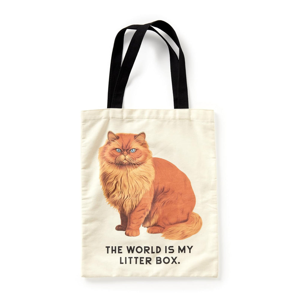 Moody Cats Canvas Tote     .