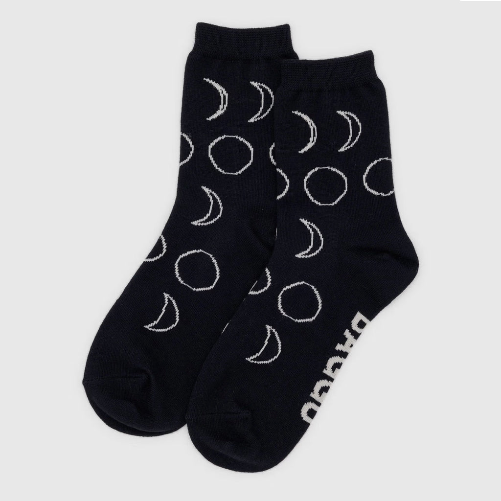 Moon Crew Socks.