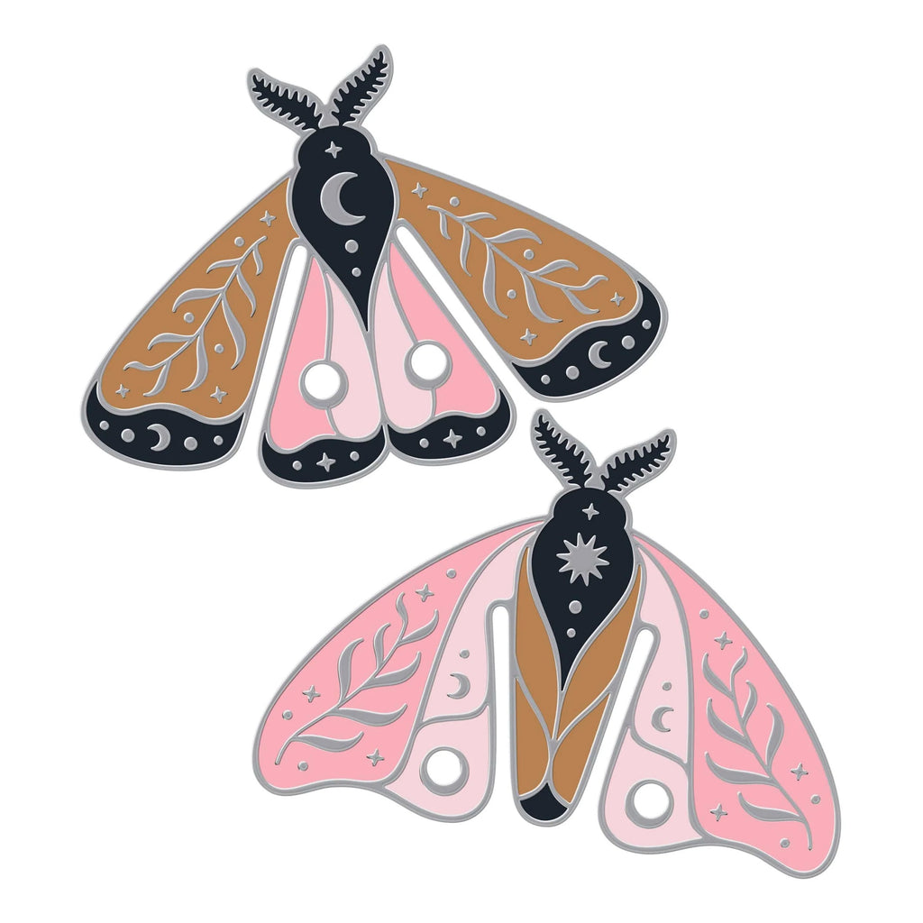 Moth Marks Bookmarks.