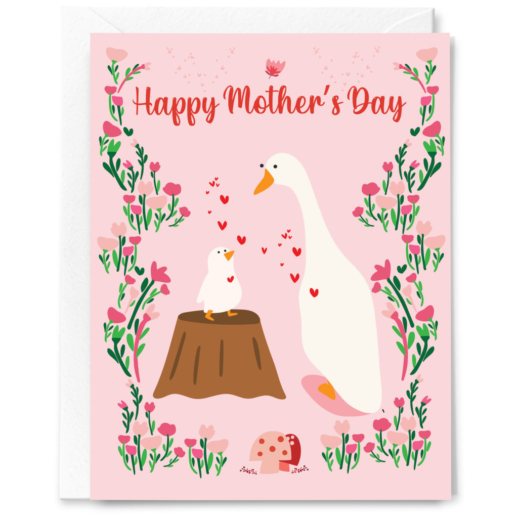 Mother's Day Ducks Greeting Card.