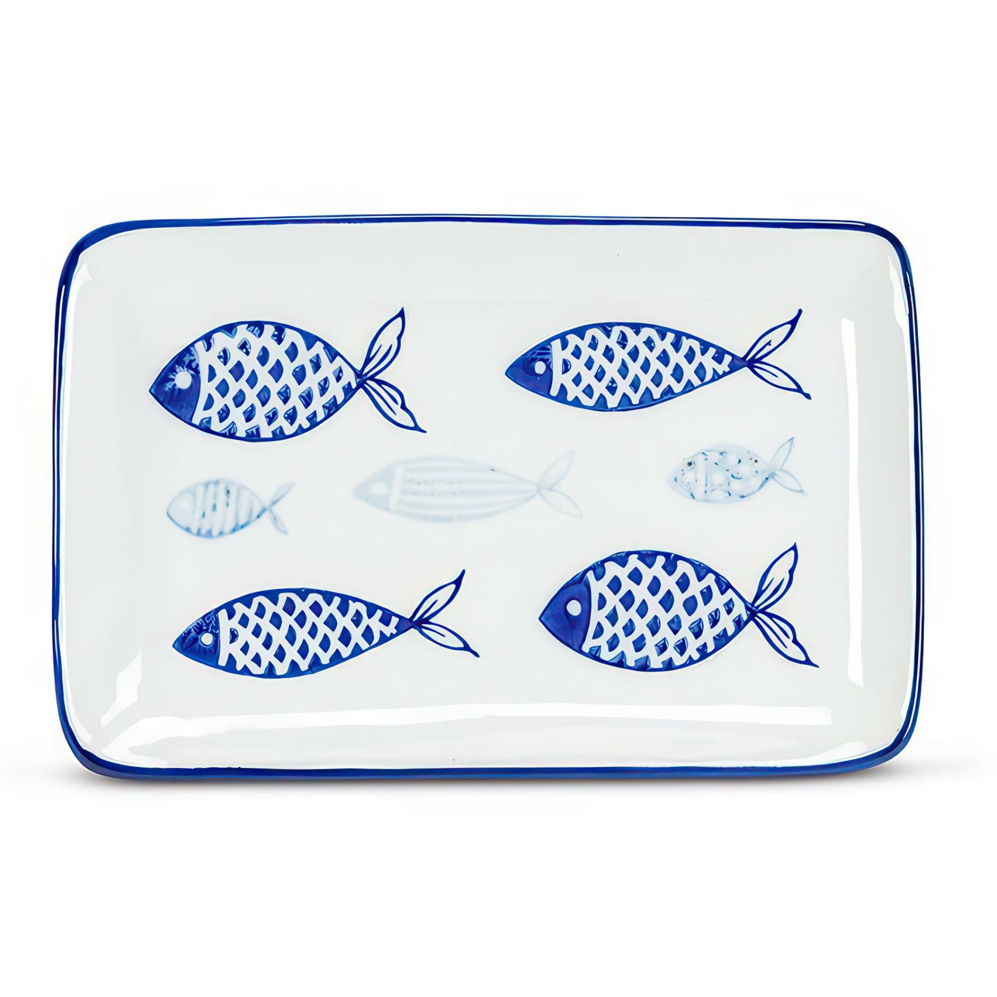 Rectangular Multi Plate Multi Fish Rectangular Plate | Abbott Collection – Outer Layer