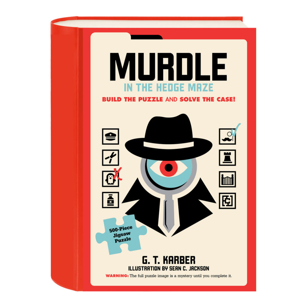 Murdle in the Hedge Maze.