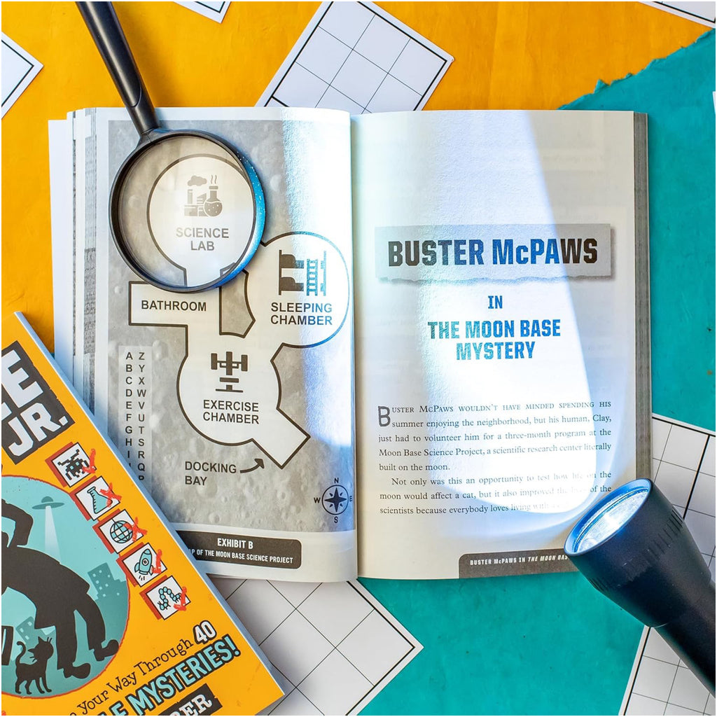 Murdle Jr. Ready, Set, Solve! - sample spread 2.