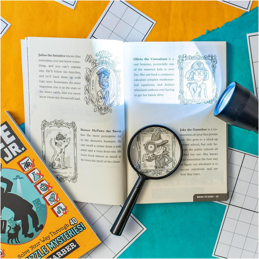 Murdle Jr. Ready, Set, Solve! - sample spread 3.