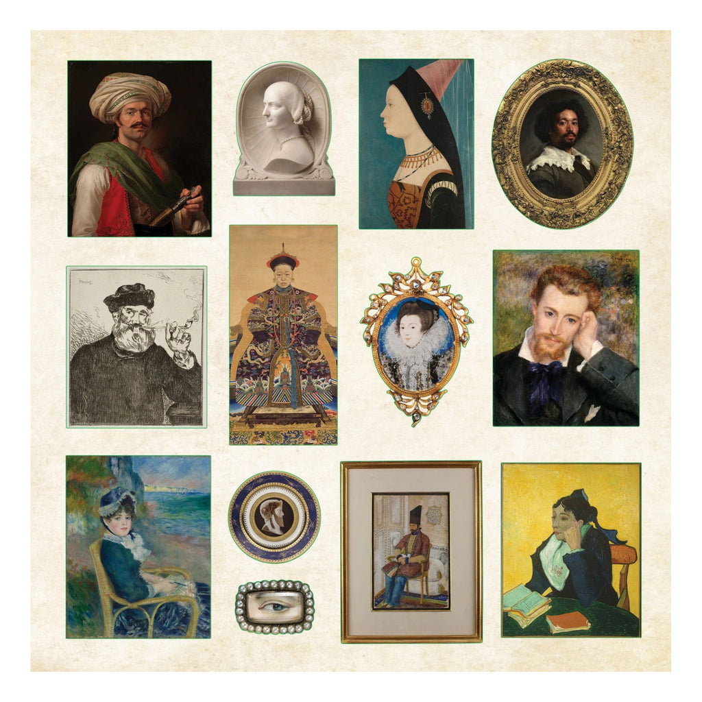 Museum Treasures Sticker Book - sample page 5.