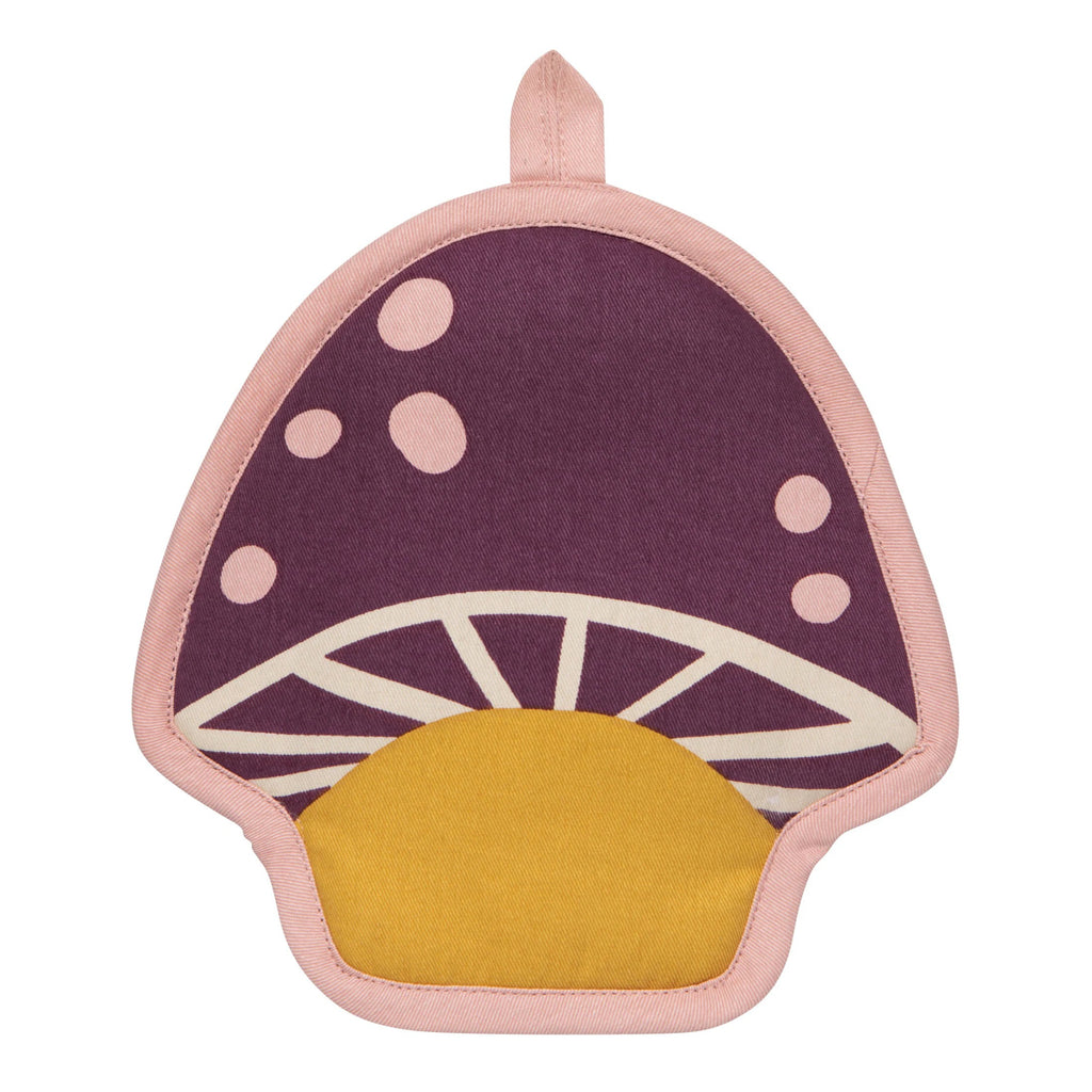 Mushroom Gems Shaped Potholder.