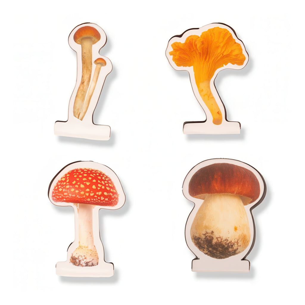 Mushroom Magnetic Bookmarks.