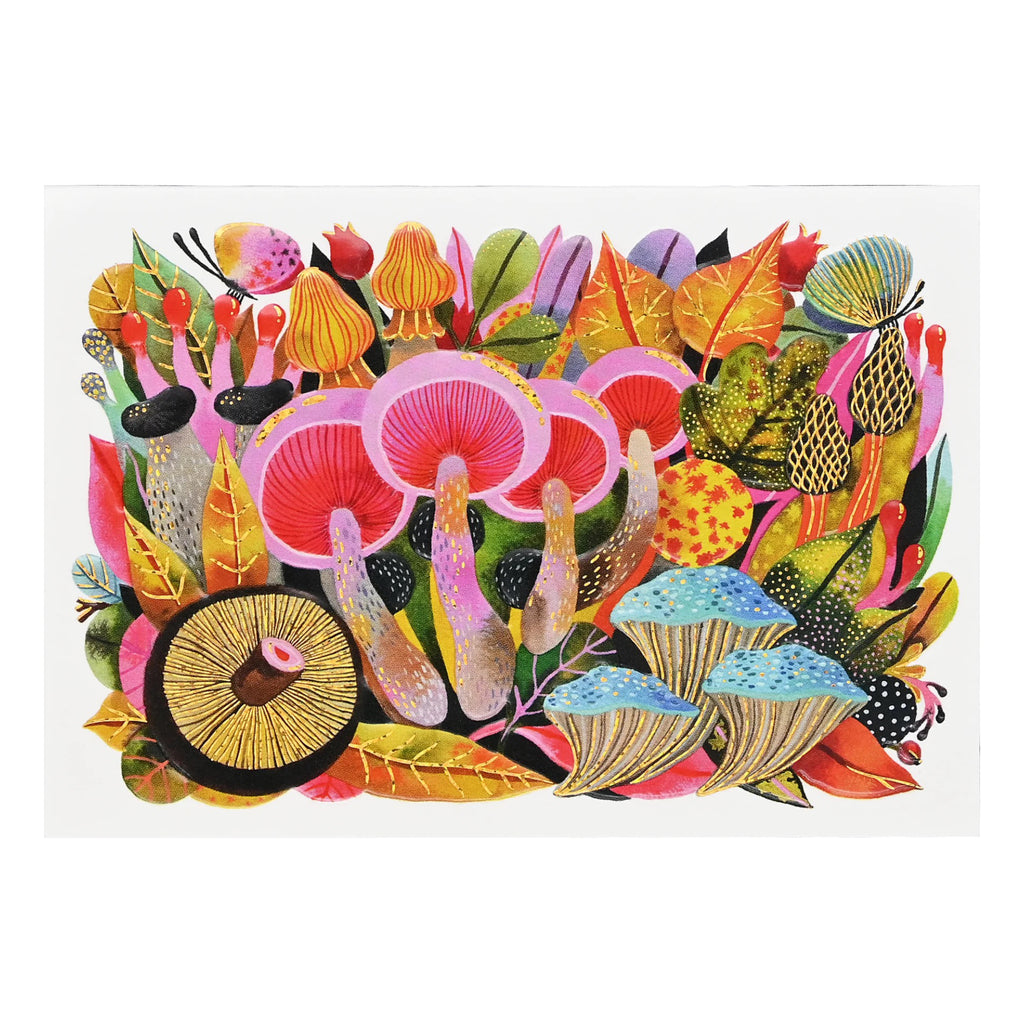 Mushroom Medley Boxed Card.