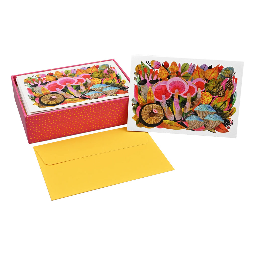 Mushroom Medley Boxed Cards.