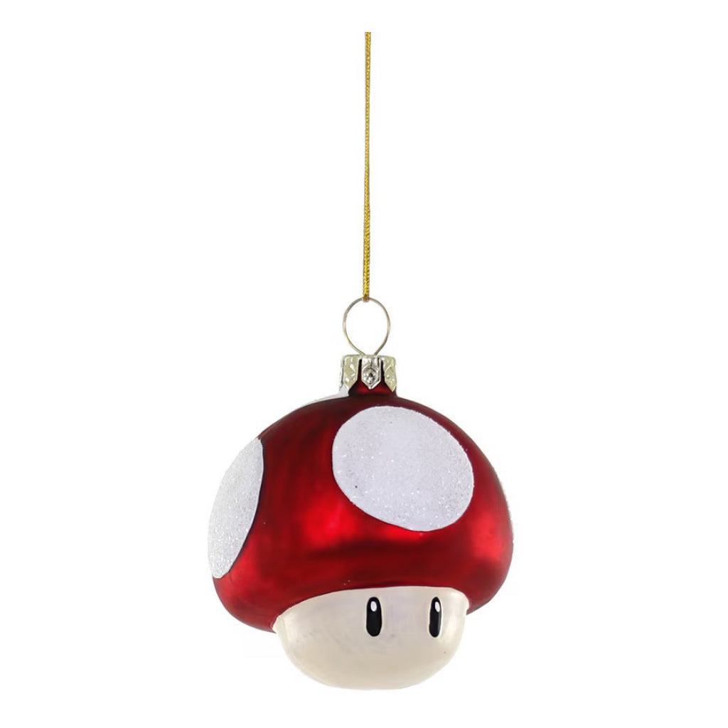 Mushroom With Eyes Ornament.