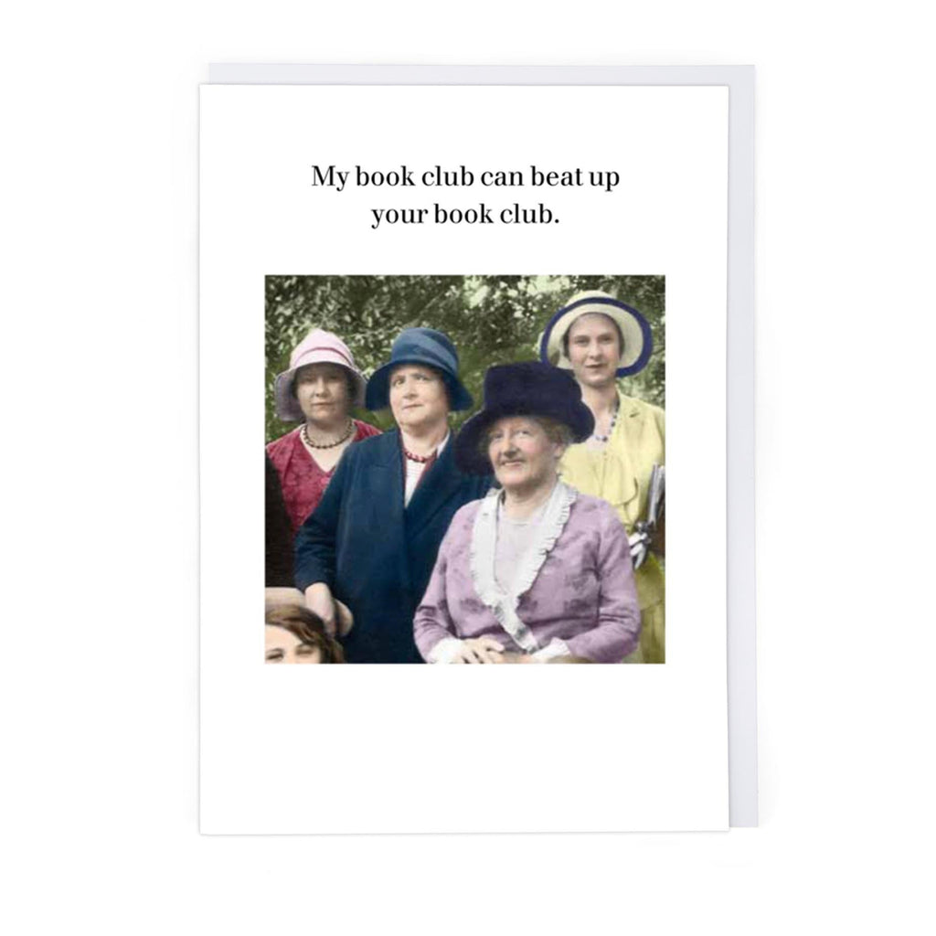 My Book Club Card.