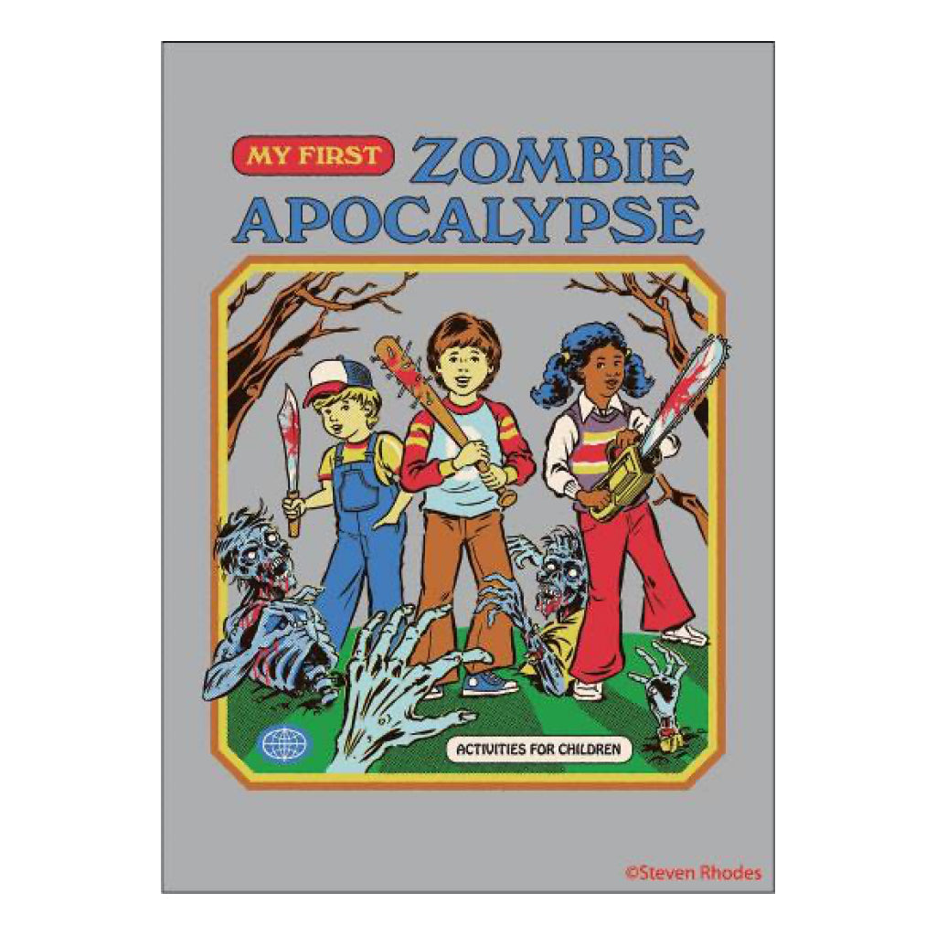 My First Zombie Apocalypse Magnet.