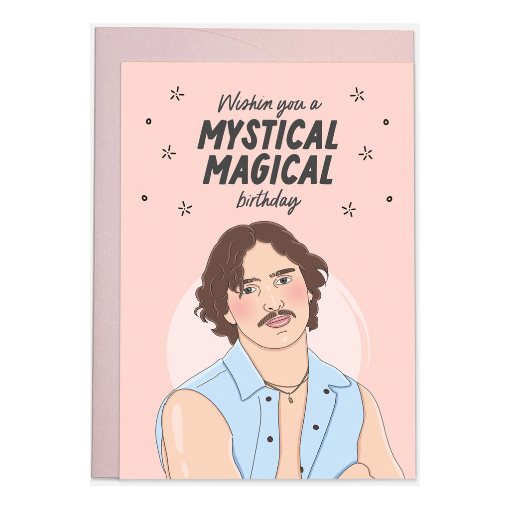 Mystical Magical Boone Birthday Card.