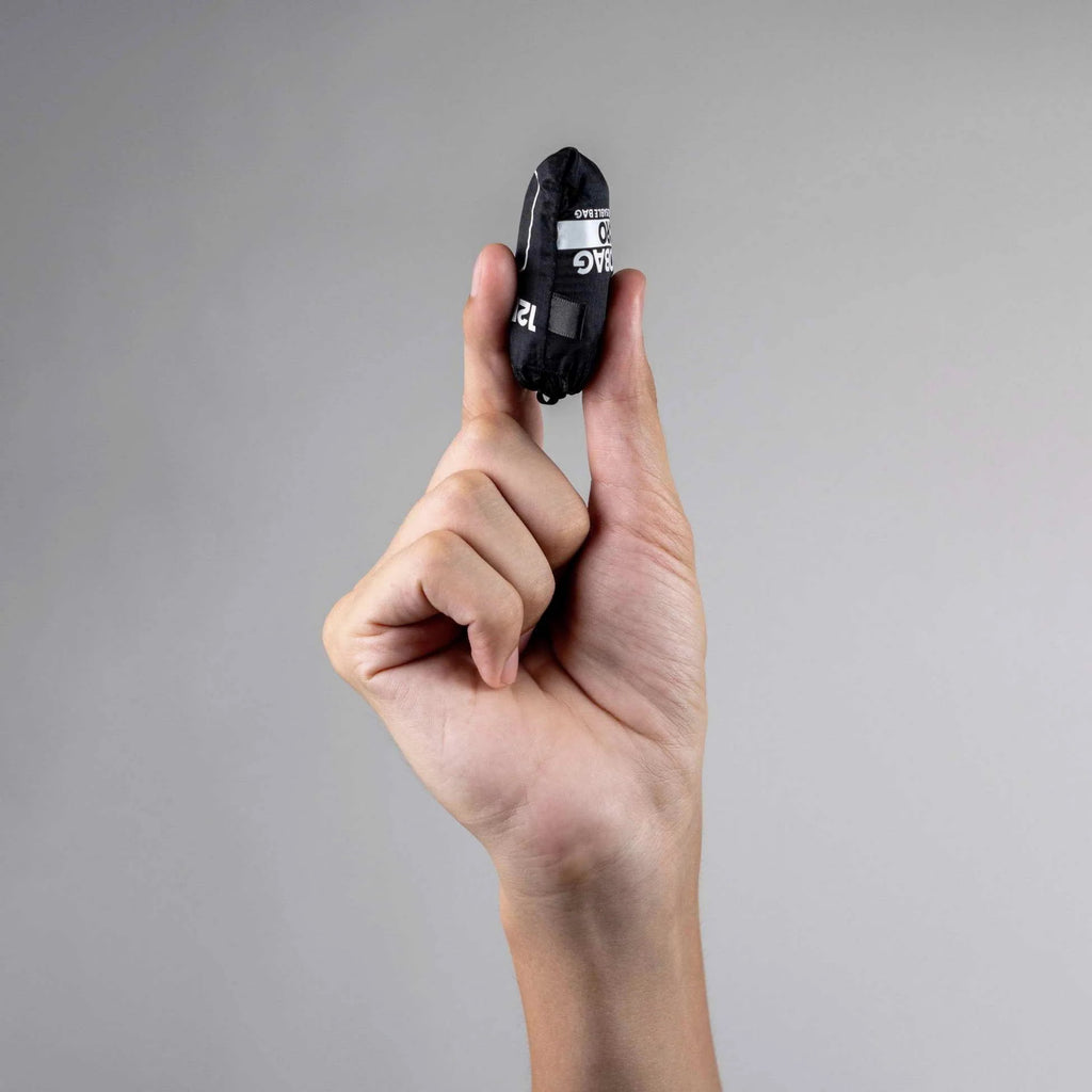 Nanobag Micro Black folded.