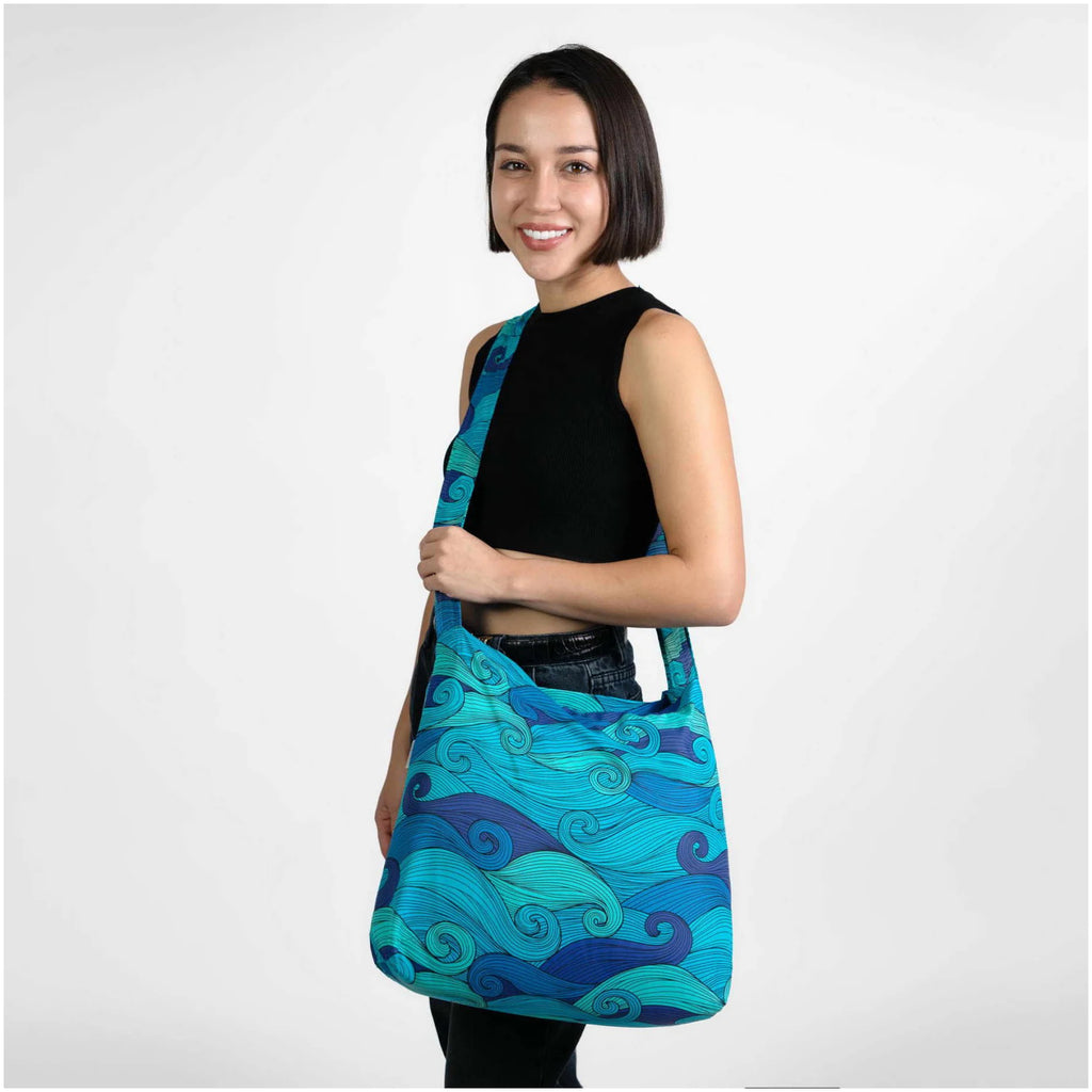 Nanobag Sling Blue Waves.