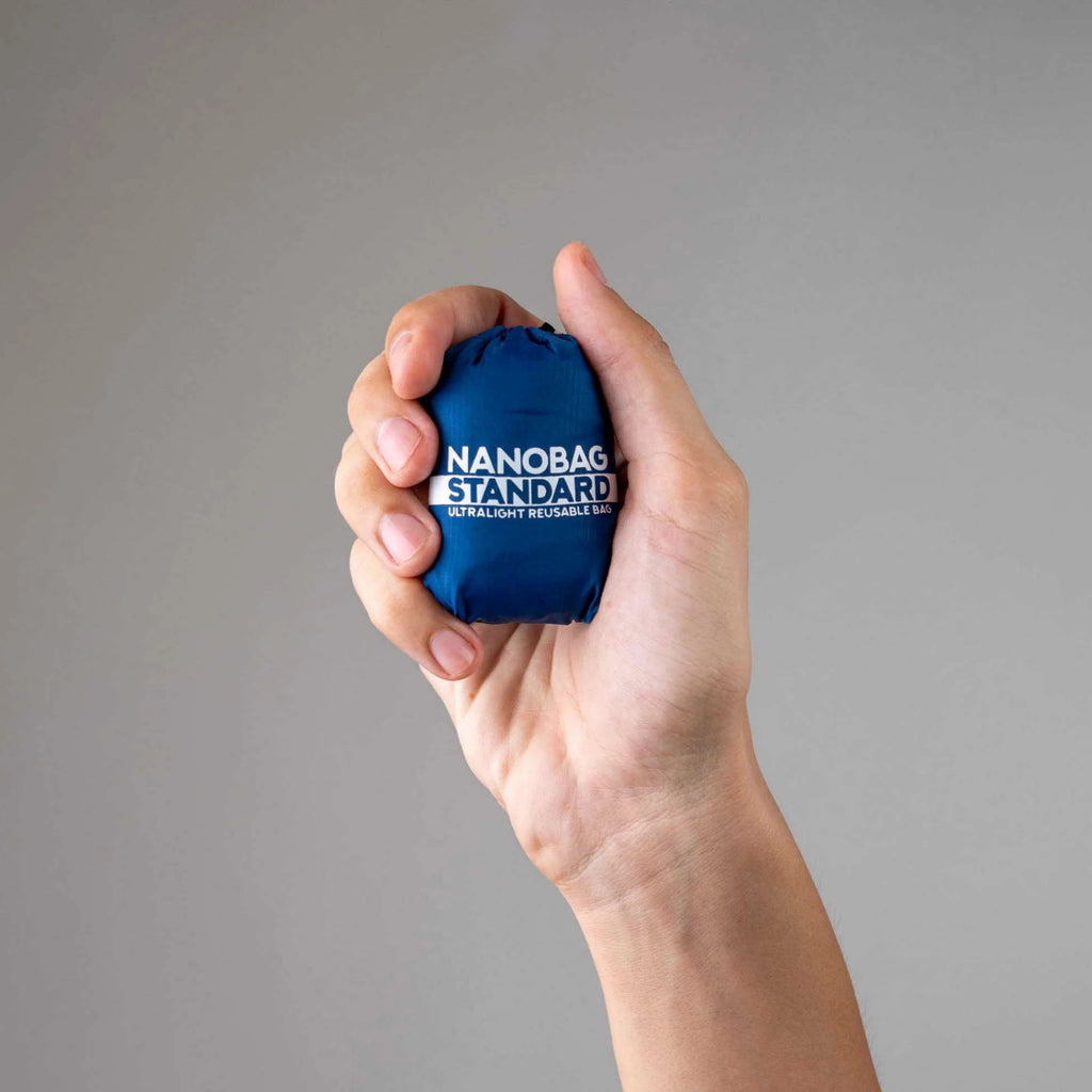 Nanobag Standard Navy packed.