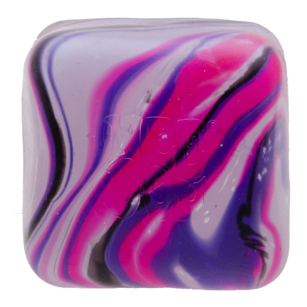 NeeDoh Nice Cube Swirl - blue,purple.